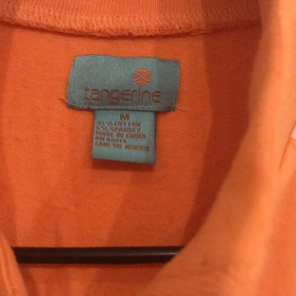 Orange with side stripe jogging suit - Picture 7 of 7